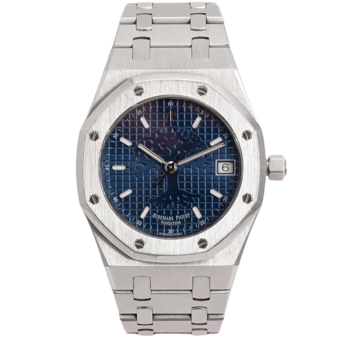 Audemars Piguet Ref. 15100ST.OO.0789ST.01 36MM Stainless Steel Blue Dial “Tree of Life Foundation”