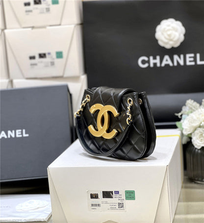 Chanel Inspired 24C Small Messenger Bag