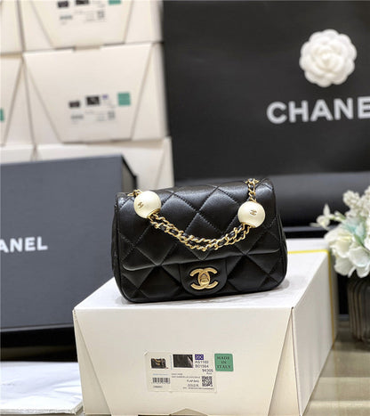 Chanel Inspired Mini Square Flap Bag