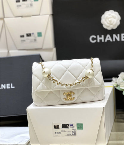 Chanel Inspired Mini Square Flap Bag
