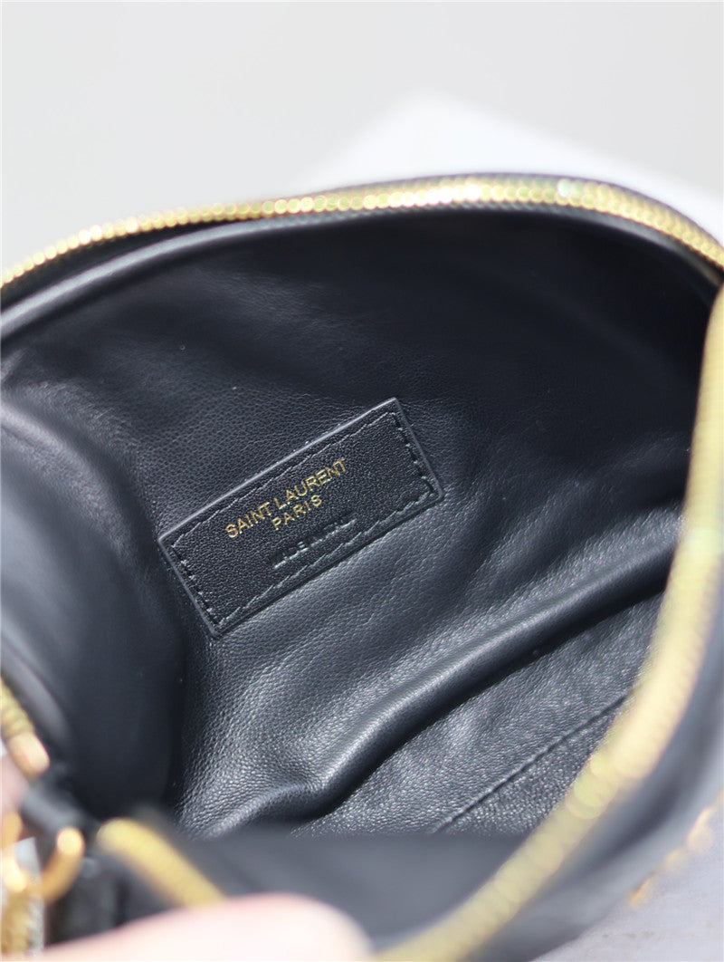 YSL Inspired Gaby Quilted Leather Shoulder Bag