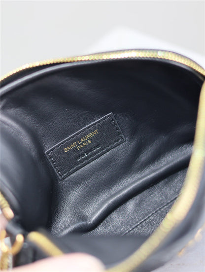 YSL Inspired Gaby Quilted Leather Shoulder Bag
