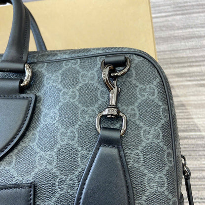 Gucci Inspired Emblem Briefcase