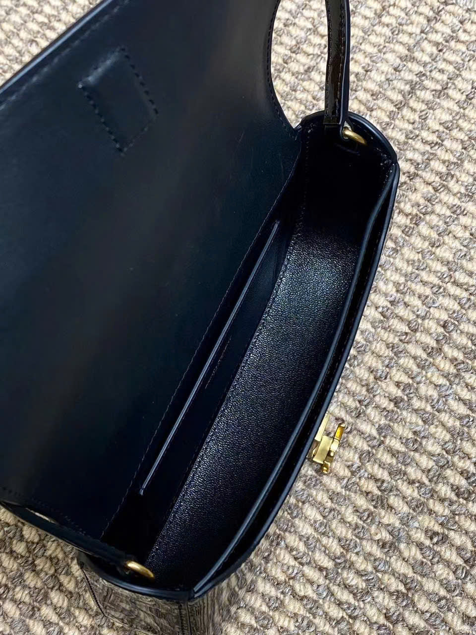 YSL Inspired Voltaire in Patent Leather Bag